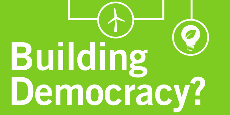 Building Democracy report cover